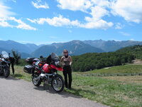Jo @ Col de Chioula French Pyrenees France 2003.JPG