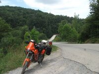 KTM on road.JPG