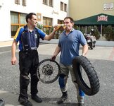 gary after 1 hour of fighting with tire.jpg