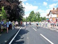 2. Crowds on road near school.jpg 2. Crowds on road near school.jpg