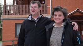 Gerry's cousin dejan with mateja.jpg