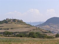 winding road to Millau.JPG
