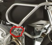 R1200GS Clamp for engine bars.JPG