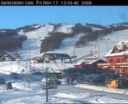 Beitostølen webcambilde sol snø friday17nov-06 kl.13.33 32kb .jpg