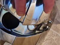 rocker covers chrome outside one side only marks close up with fingers WhatsApp Image 2026-04...jpeg rocker covers chrome outside one side only marks close up with fingers WhatsApp Image 2026-04...jpeg