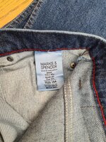 M&S Blue Harbour Jeans W40 L31 Label.jpg