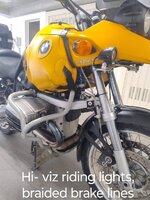 hi viz riding lights, braided brake lines.jpg