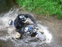Andy drops his HP2 in the ford.jpg