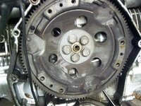 old clutch removed pic of flywheel.JPG old clutch removed pic of flywheel.JPG