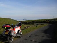 Reduced On way to work with Ailsa Craig in background.JPG