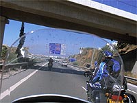 Ferry and decontamination over, we were fit for the Spanish roads